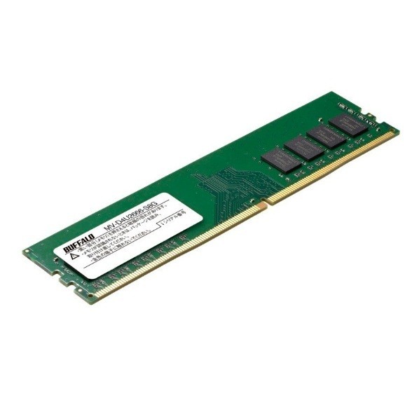 緩衝装置置き目 パソコン4-2666相応う 288いの一番 DDR4 U-DIMM 8GB 幅133.4×高さ31.3×奥ふかさ4.3粍 MV-D4U2666-S8G 1点