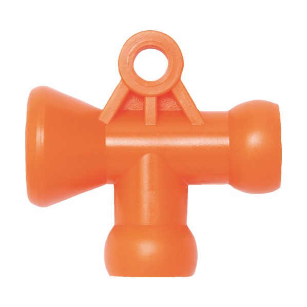 1/4&rdquo;T型フィティング オレンジ&times;20ケ 49436 20個｜DIY FACTORY ONLINE SHOP