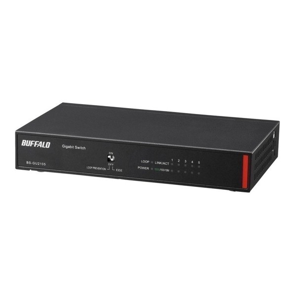 バッファロー 法人向け Giga対応 Layer2 アンマネージスイッチ 5ポート BS-GU2105 1点