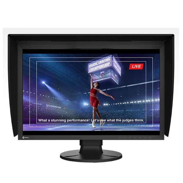 液晶ディスプレイ BNC、HDMI、DisplayPort 24.1型 (61.1 cm) CG2400SV-BK 1点