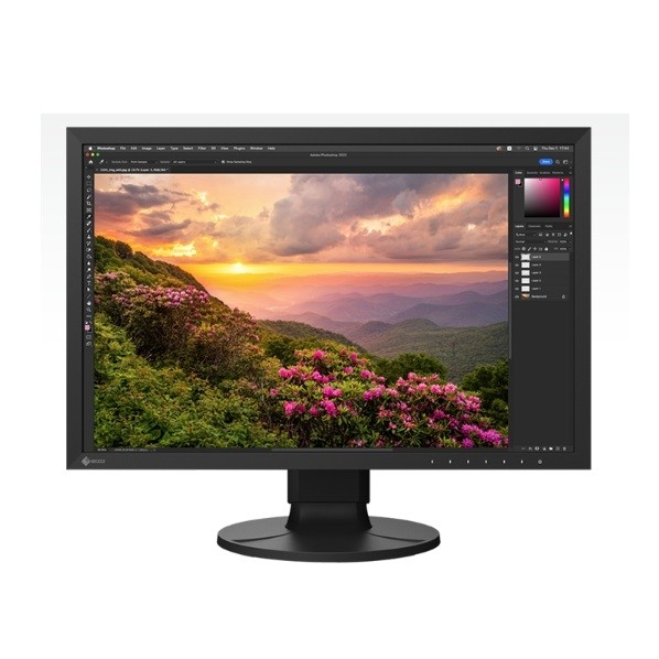 EIZO 液晶見せびらかす USB Type-C、HDMI、DisplayPort 24.1型 (61.1 珊) 黒いこと CS2400S-BK 1点