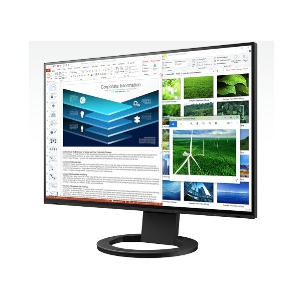 EIZO 液晶見せびらかす HDMI、DisplayPort、USB Type-C 24.1型 (61.1 珊) 黒いこと EV2485-BK 1点