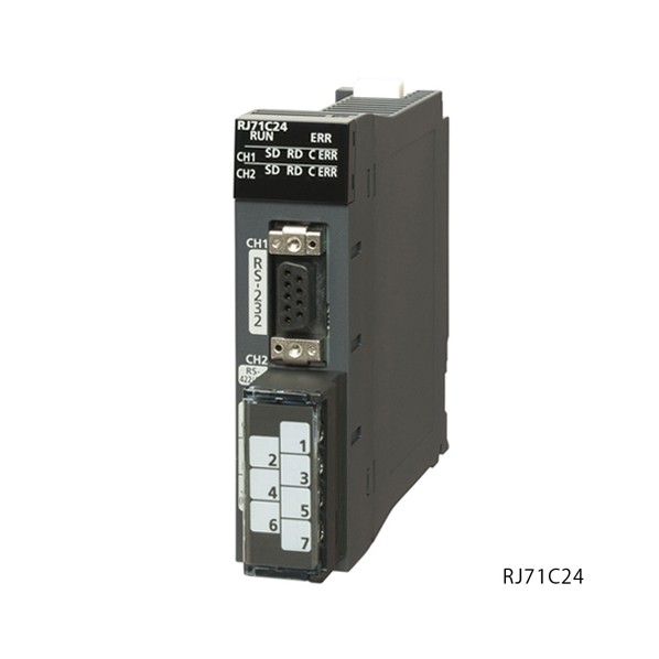 コントローラ PLC(IQ-Rシリーズ) H106xW27.8xD110mm RJ71C24 1点