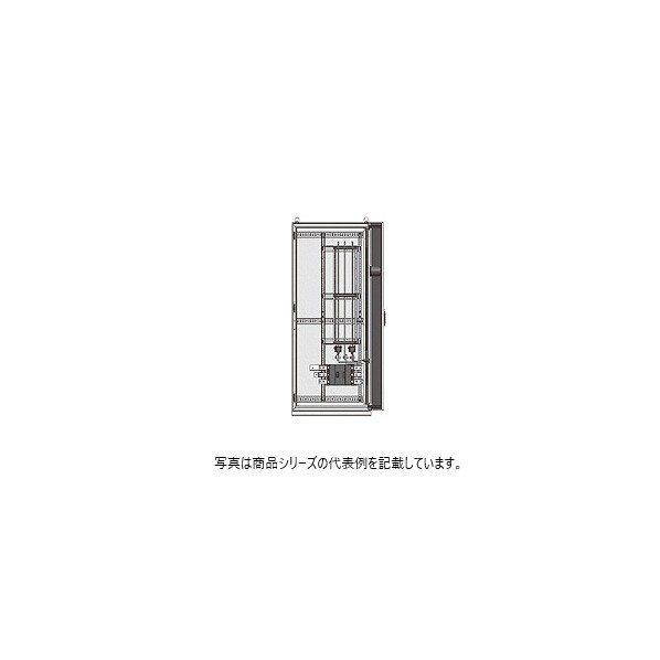 日東工業 繋ぎはたご屋本線分かれ出る盤 F手合い（一こま式独立独歩押し入れ）マルチ米突付 ヨコ700mm×タテ1,900mm×フカサ350粍 点火装置ベージュ塗り付ける(5Y7/1) PDN40-190FTMJ 1点
