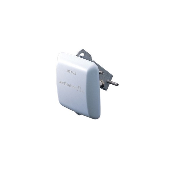 バッファロー [AirStation Pro] 5.6GHz/2.4GHz無線LAN 屋外遠距離通信用 平面型アンテナ WLE-HG-DA/AG 1個