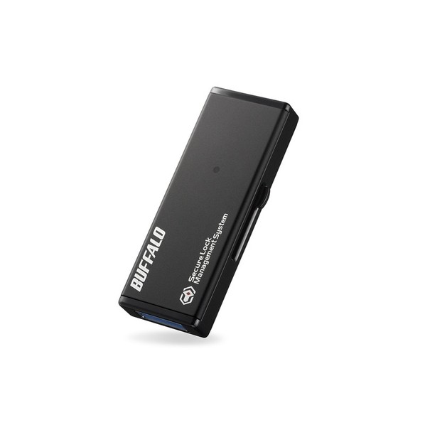 バッファロー ハードウェア暗号化機能搭載 管理ツール対応 USB3.0 セキュリティーUSBメモリー 32GB RUF3-HS32G 1個
