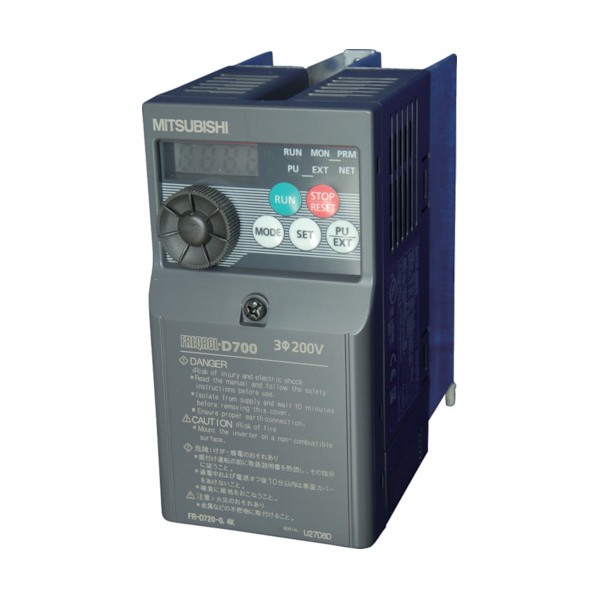 三菱電機 汎用インバータ FREQROL-D700シリーズ FR-D720-0.4K|DIY FACTORY ONLINE SHOP