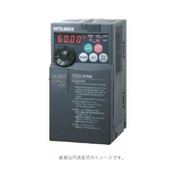 インバータ FREQROL-E800続きもの FR-E720-5.5K 1点