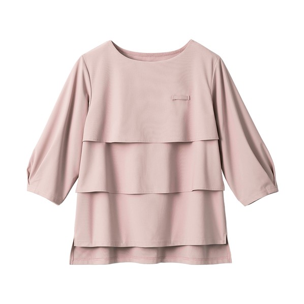 カットソー 七分袖 レディース 事務服 ピンク系 4L 4L ピンク系 GCSL-2609-D1-4L｜DIY FACTORY ONLINE SHOP