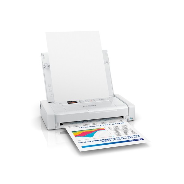 EPSON(エプソン) A4モバイルインクジェットプリンター/バッテリー内蔵/Wi-Fi5GHz対応/ホワイトモデル PX-S06W 1点