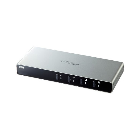 パソコン自動切替器（4:1） SW-KVM4LUN2 1セット