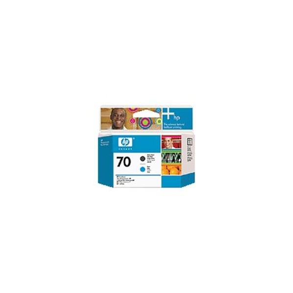 HP 70プリントヘッド マットブラック/シアン C9404A 1点