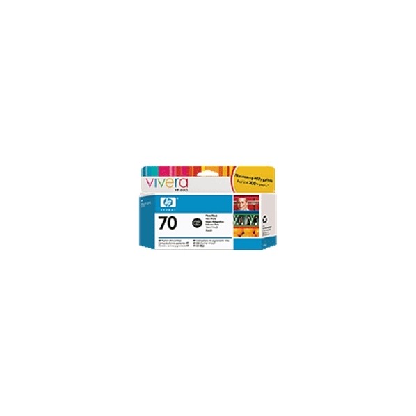 ヒューレット･パッ歌留多 HP 70インキ薬莢 映し絵黒いこと 130ml C9449A 1点
