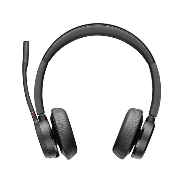 ヒューレット･パッ歌留多 Poly Voyager 4320 USB-Cドングル付 両耳 無線電話真似形 76U50AA 1点