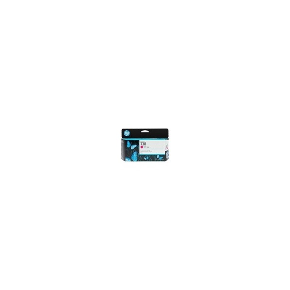 ヒューレット･パッ歌留多 HP738インキ薬莢 マゼンタ 130ml 498N6A 1点
