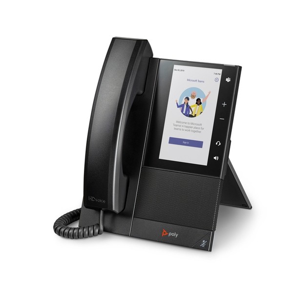 ヒューレット･パッ歌留多 Poly CCX 505 電話 PoE給電 Microsoft Teams用ひな形 82Z79AA 1点