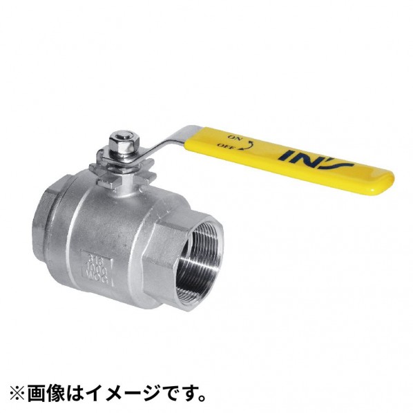 ニードルボールバルブ1B 25A 黄 黄色 BR02T 1個