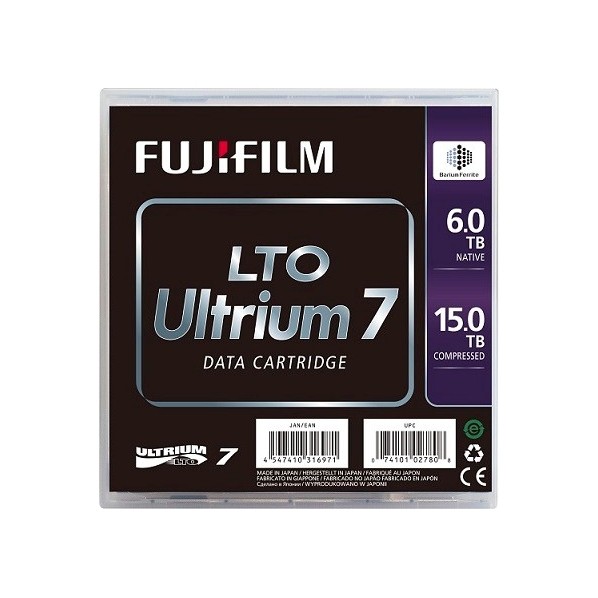 富士フイルム LTO Ultrium7 資料薬莢 6.0/15.0結核症 5巻容器に並べる LTO FB UL-7 6.0T JX5 1点