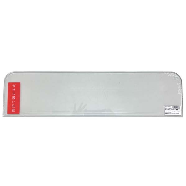 KGY工業 強化ガラス棚板 6X150X600mm DGー1560R 4963784062656 1枚