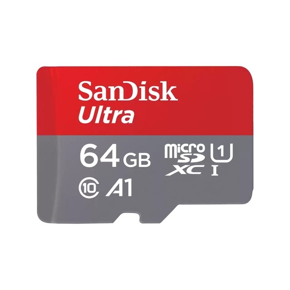 サンディスク SanDisk Ultra microSDXC UHS-I歌留多 64GB L1.02×W14.99×H10.92粍 SDSQUAB-064G-JN3MA 1点
