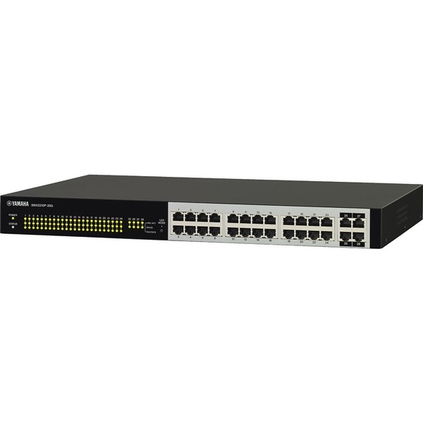 YAMAHA(ヤマハ) かっこ良いL2 PoE取り替えっこ 28界面 SWX2210P-28G 1式
