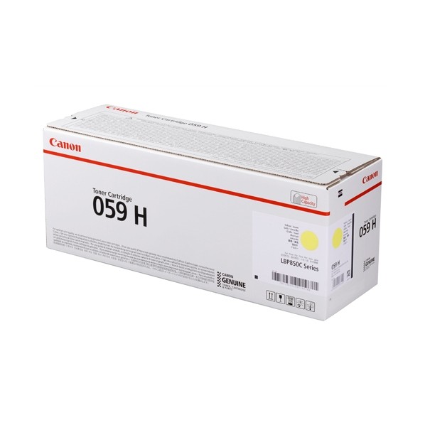 キャノンライフケアソリューションズ CANON　トナーカートリッジ059H イエロー CRG-059HYEL 1本｜DIY FACTORY ONLINE SHOP 23,280円