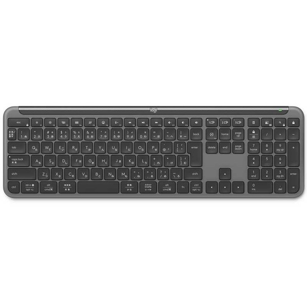ロジクール Signature Slim 無線電話鍵盤 黒鉛 K950GR 1点