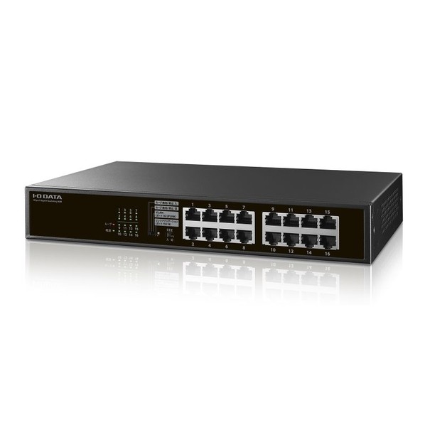 アイオーデータ機器 L2スイッチングハブ16ポート ETG-ESH16LM 1台｜DIY FACTORY ONLINE SHOP