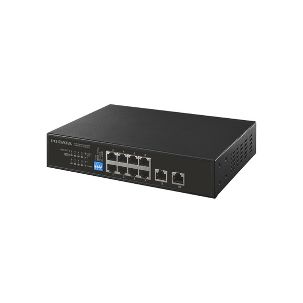 IEEE802.3at判定基準 10界面L2アンマネージ10/100Mbps PoEこしき 約W220×D150×H44粍 BSH-CP210 1点