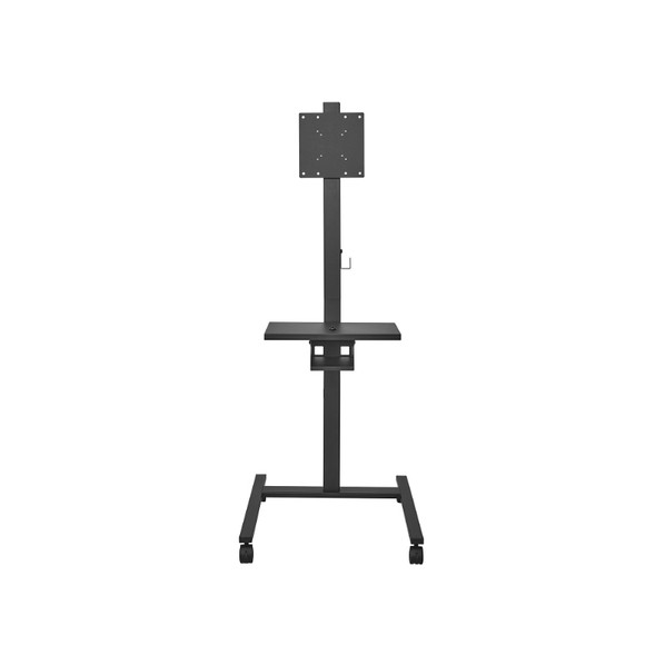 耐荷重最大限度25kg移し替える式見せびらかす照明ランプ VESA標準尺度100mm×200粍相応う青写真 約58×61×149糎 黒いこと DA-DS6A 1点