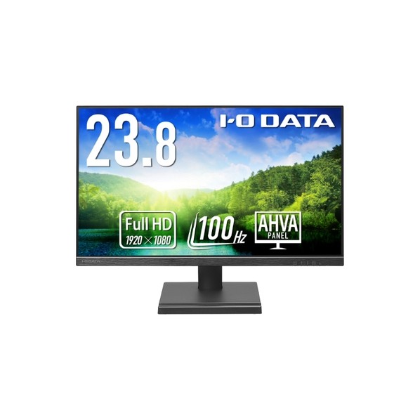 広広とした液晶見せびらかす 23.8型 黒いこと LCD-D242SAX 1点