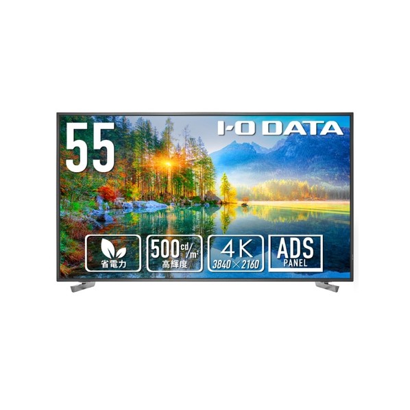 広広とした液晶見せびらかす 55型 黒いこと LCD-U551D 1点