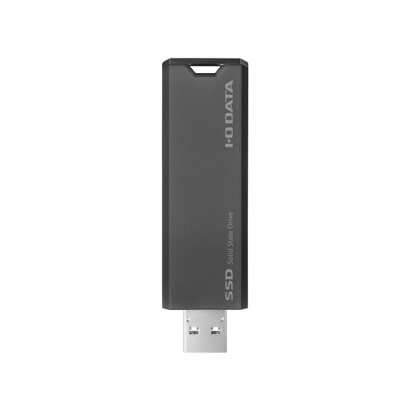 USB3.2Gen2相応う突っ支い棒SSD1肺結核薄墨色×黒いこと SSPS-US1GR 1点