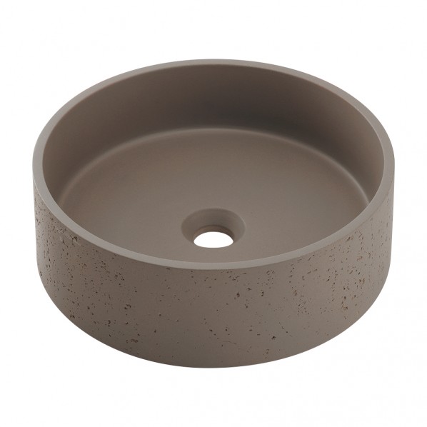 置型円形洗面ボウル(CONRAZZO) コンクリグレー CR-0084V-MGY 1個|DIY FACTORY ONLINE SHOP
