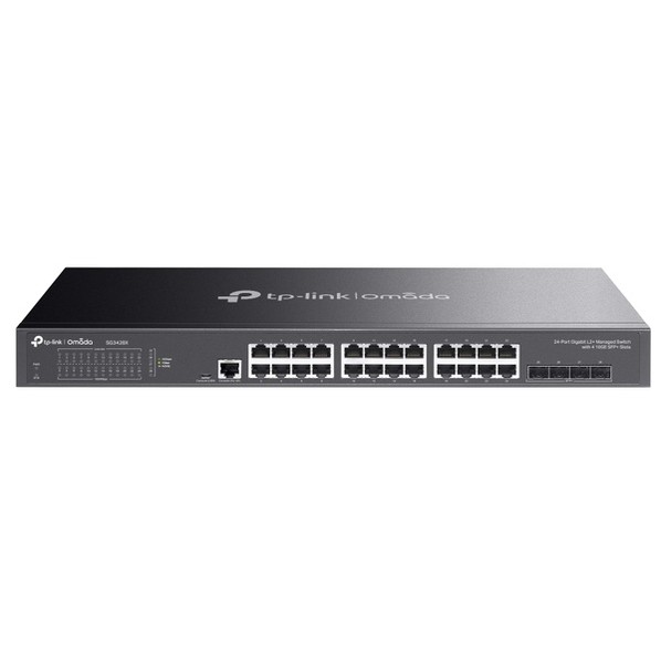 JetStream 24界面 ギガビット L2+ マネージスイッチ/4拡張スロット 10GE SFP+ SG3428X(UN) 1点