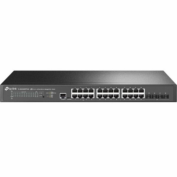 JetStream24界面2.5GBASE-T\u00264界面10GE SFP+L2+マネージドスイッチ 44×440×330粍 TL-SG3428XPP-M2 1点