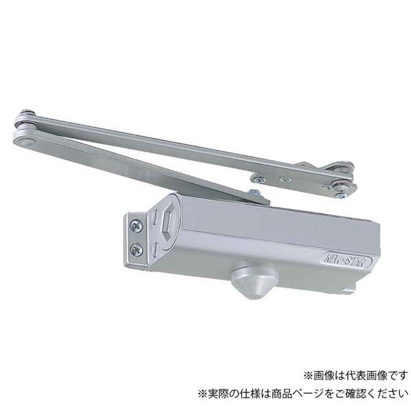ニューはやりっ児 ドアクローザー 緯度型 立ちふさがる付 しろがね色 P-184 1台