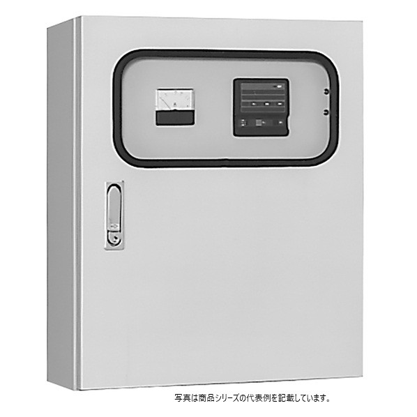 日東工業 ポンプ制御盤・自動交互同時運転(屋内・屋外兼用仕様) ヨコ500×タテ800×フカサ200mm ライトベージュ塗装(5Y7/1) RG4-D-04H 1点|DIY FACTORY ONLINE SHOP