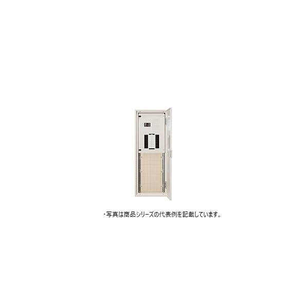 日東工業 標準尺度照明ランプ分電盤 召し使い間隔文字(タテ600粍)付短絡 ヨコ500×タテ1,200×フカサ120粍 点火装置ベージュペンキ塗り(5Y7/1) PEN6-14-SP6 1点