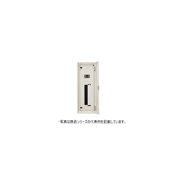 日東工業 判定基準照明ランプ分電盤 片側取り並べる印字機 ヨコ350×タテ1,000×フカサ120粍 ともし火ベージュペンキ塗り(5Y7/1) PEN6-22S 1点