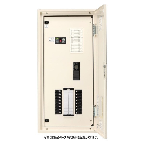 日東工業 標準電灯分電盤 自動点滅回路付 (全体一括制御タイプ) 漏電 ヨコ500×タテ900×フカサ160mm クリーム塗装(2.5Y9/1) PEN6-14TMGC 1点|DIY FACTORY ONLINE SHOP