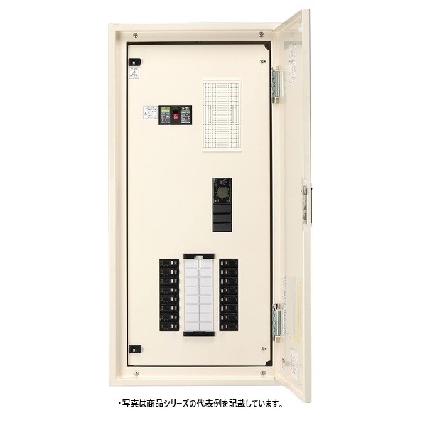 日東工業 標準電灯分電盤 自動点滅回路付 (全体一括制御タイプ) サーキット ヨコ500×タテ1,000×フカサ160mm ライトベージュ塗装(5Y7/1) PNL6-22TMG 1点|DIY FACTORY ONLINE SHOP