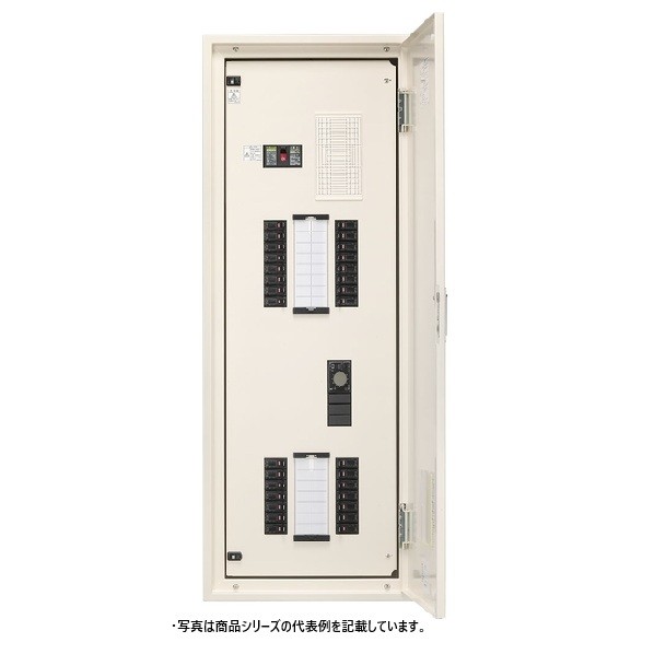 日東工業 判定基準照明ランプ分電盤 自動小銃点滅電気回路付 (分け取り一括抑えつける印字機(14回路)) 短絡 ヨコ500×タテ1,600×フカサ200粍 ともし火ベージュペンキ塗り(5Y7/1) PEN25-20-TMG14J 1点