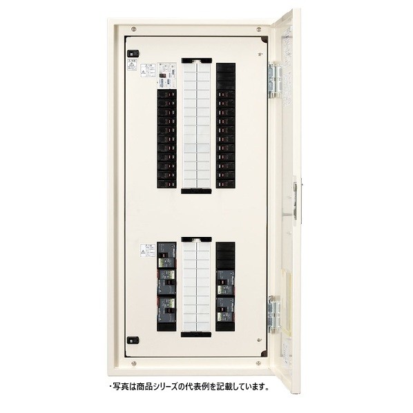 日東工業 照明ランプ･動力雑ぜ合わせる分電盤 CPNPL照明ランプ･動力雑ぜ合わせる分電盤 ヨコ500×タテ900×フカサ120粍 点火装置ベージュペンキ塗り(5Y7/1) CPNLP514-504J 1点