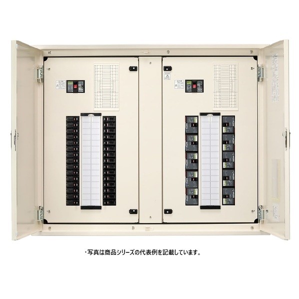 日東工業 照明ランプ･動力雑ぜ合わせる分電盤 電気回路 ヨコ1,000×タテ1,000×フカサ160粍 皮膚軟化剤ペンキ塗り(2.5Y9/1) PNLP1036-1012JC 1点
