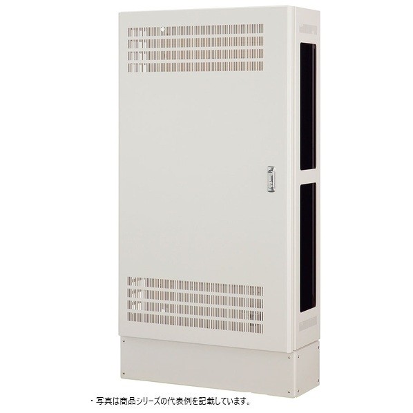 日東工業 HUB収納キャビネット (THDシリーズ) 壁掛け自立タイプ ヨコ650×タテ1,300×フカサ340mm ペールホワイト塗装(10YR8.5/0.5) THD34-6513 1点|DIY FACTORY ONLINE SHOP