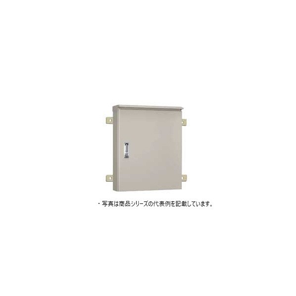 日東工業 太陽光発電システム用キャビネット(壁掛けタイプ) ヨコ500×タテ600×フカサ160 mm ライトベージュ塗装(5Y7/1) SORPV16-56-TKA 1点|DIY FACTORY ONLINE SHOP
