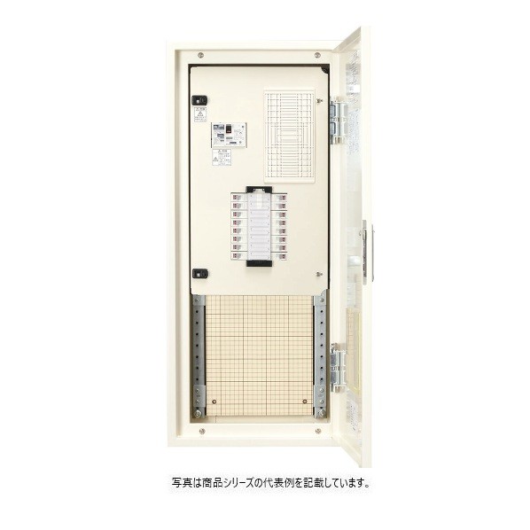 日東工業 召し使い間隔文字（タテ300粍）付 短絡 ヨコ400×タテ1000×フカサ120粍 点火装置ベージュペンキ塗り(5Y7/1) ESA10-16-SP3J 1点