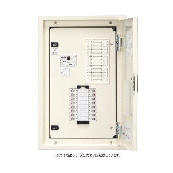 日東工業 漏電ブレーカ分岐 サーキット ヨコ400×タテ700×フカサ120mm ライトベージュ塗装(5Y7/1) NSA10-26EL 1点|DIY FACTORY ONLINE SHOP
