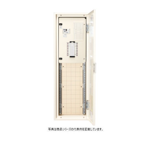 日東工業 下部スペース(タテ600mm)付 サーキット ヨコ400×タテ1300×フカサ120mm ライトベージュ塗装(5Y7/1) NSA10-16-SP6J 1点|DIY FACTORY ONLINE SHOP